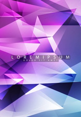 Tasarım için soyut vektör arkaplanı