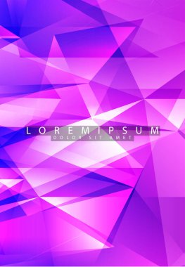 Tasarım için soyut vektör arkaplanı