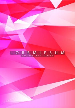 Tasarım için soyut vektör arkaplanı