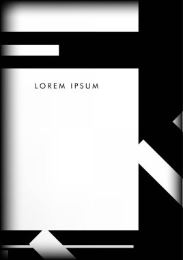 Soyut Hipster Hatları Arkaplanı. Vektör Tasarımı