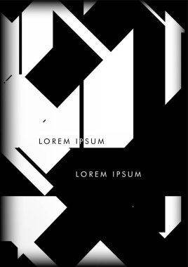 Soyut Hipster Hatları Arkaplanı. Vektör Tasarımı