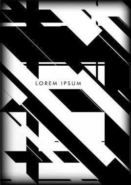 Soyut Hipster Hatları Arkaplanı. Vektör Tasarımı