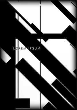 Soyut Hipster Hatları Arkaplanı. Vektör Tasarımı