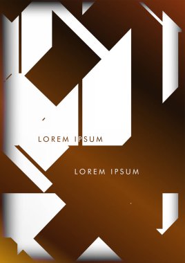 Soyut Hipster Hatları Arka Plan . Renk ve şekillerin bir karışımı ile vektör tasarımı