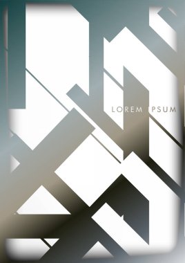 Soyut Hipster Hatları Arka Plan . Renk ve şekillerin bir karışımı ile vektör tasarımı