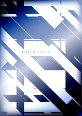 Soyut Hipster Hatları Arka Plan . Renk ve şekillerin bir karışımı ile vektör tasarımı