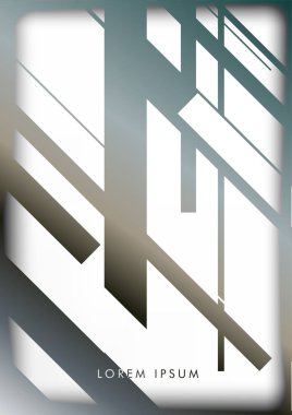 Soyut Hipster Hatları Arka Plan . Renk ve şekillerin bir karışımı ile vektör tasarımı