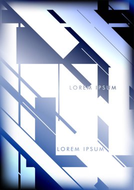 Soyut Hipster Hatları Arka Plan . Renk ve şekillerin bir karışımı ile vektör tasarımı