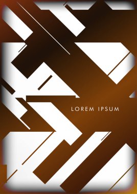 Soyut Hipster Hatları Arka Plan . Renk ve şekillerin bir karışımı ile vektör tasarımı