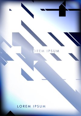 Soyut Hipster Hatları Arka Plan . Renk ve şekillerin bir karışımı ile vektör tasarımı