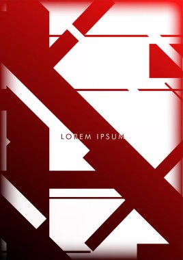 Soyut Hipster Hatları Arka Plan . Renk ve şekillerin bir karışımı ile vektör tasarımı