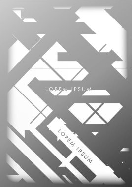 Soyut Hipster Hatları Arka Plan . Renk ve şekillerin bir karışımı ile vektör tasarımı