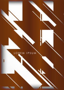 Soyut Hipster Hatları Arka Plan . Renk ve şekillerin bir karışımı ile vektör tasarımı