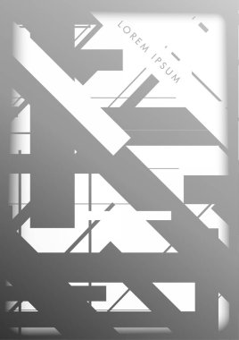 Soyut Hipster Hatları Arka Plan . Renk ve şekillerin bir karışımı ile vektör tasarımı