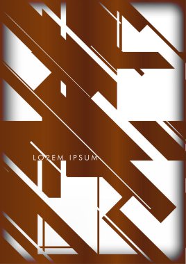 Soyut Hipster Hatları Arka Plan . Renk ve şekillerin bir karışımı ile vektör tasarımı