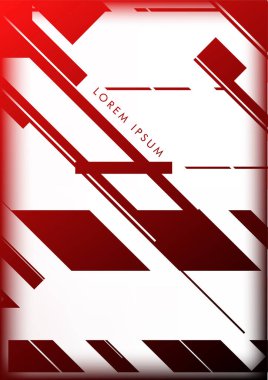 Soyut Hipster Hatları Arka Plan . Renk ve şekillerin bir karışımı ile vektör tasarımı