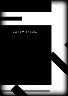 Soyut Hipster Hatları Arkaplanı. Vektör Tasarımı