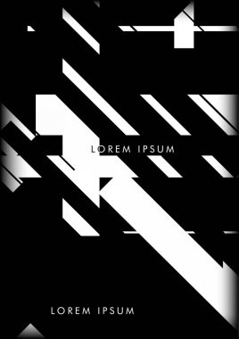 Soyut Hipster Hatları Arkaplanı. Vektör Tasarımı