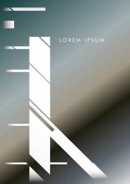 Soyut Hipster Hatları Arka Plan . Renk ve şekillerin bir karışımı ile vektör tasarımı