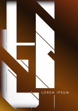 Soyut Hipster Hatları Arka Plan . Renk ve şekillerin bir karışımı ile vektör tasarımı