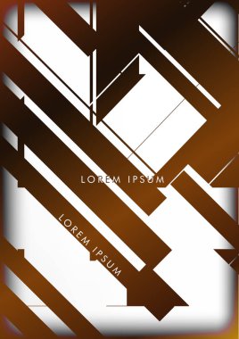 Soyut Hipster Hatları Arka Plan . Renk ve şekillerin bir karışımı ile vektör tasarımı