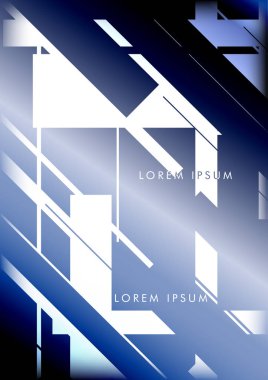 Soyut Hipster Hatları Arka Plan . Renk ve şekillerin bir karışımı ile vektör tasarımı