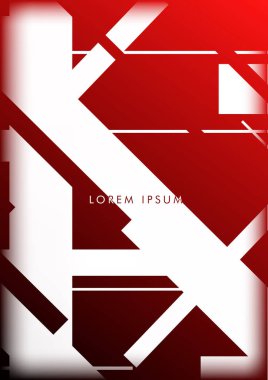 Soyut Hipster Hatları Arka Plan . Renk ve şekillerin bir karışımı ile vektör tasarımı