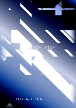 Soyut Hipster Hatları Arka Plan . Renk ve şekillerin bir karışımı ile vektör tasarımı