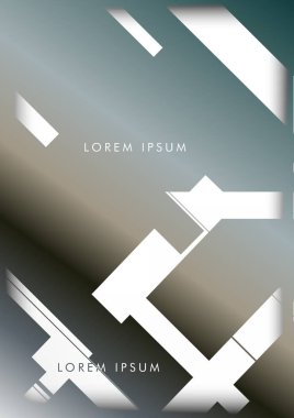 Soyut Hipster Hatları Arka Plan . Renk ve şekillerin bir karışımı ile vektör tasarımı