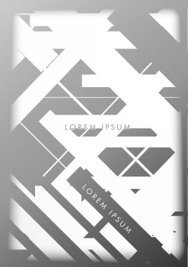 Soyut Hipster Hatları Arka Plan . Renk ve şekillerin bir karışımı ile vektör tasarımı