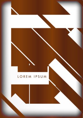 Soyut Hipster Hatları Arka Plan . Renk ve şekillerin bir karışımı ile vektör tasarımı