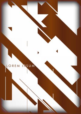 Soyut Hipster Hatları Arka Plan . Renk ve şekillerin bir karışımı ile vektör tasarımı