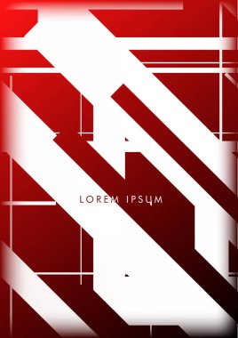 Soyut Hipster Hatları Arka Plan . Renk ve şekillerin bir karışımı ile vektör tasarımı