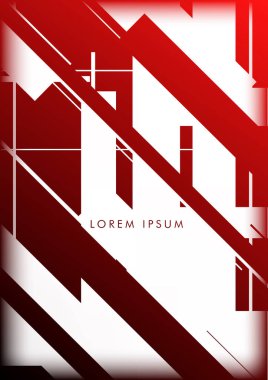 Soyut Hipster Hatları Arka Plan . Renk ve şekillerin bir karışımı ile vektör tasarımı