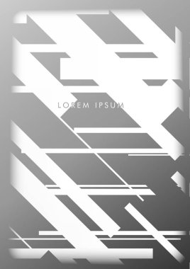 Soyut Hipster Hatları Arka Plan . Renk ve şekillerin bir karışımı ile vektör tasarımı