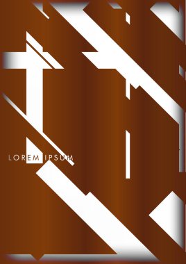 Soyut Hipster Hatları Arka Plan . Renk ve şekillerin bir karışımı ile vektör tasarımı