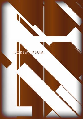 Soyut Hipster Hatları Arka Plan . Renk ve şekillerin bir karışımı ile vektör tasarımı