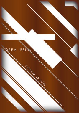 Soyut Hipster Hatları Arka Plan . Renk ve şekillerin bir karışımı ile vektör tasarımı