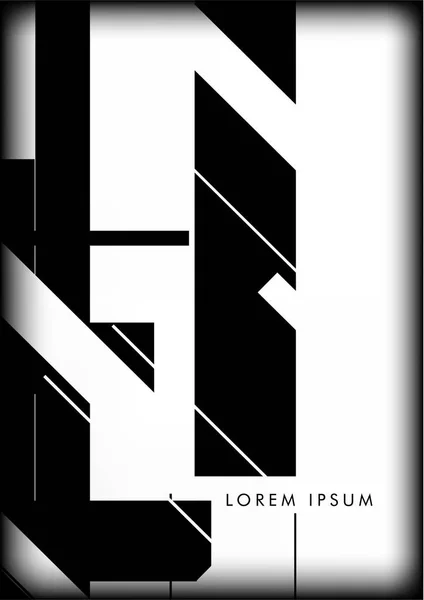 Abstrakte Hipster Lines Hintergrund. Vektordesign — Stockvektor