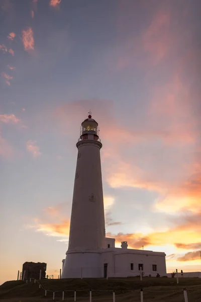 Farol Cabo Santa Maria Edifício Emblemático Uruguaio Declarado Monumento Histórico — Fotografia de Stock