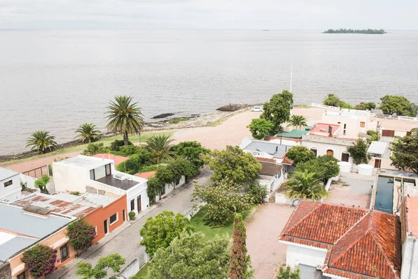 Colonia Del Sacramento Uruguay Jan 2019 Panoramic View City Plata — стокове фото