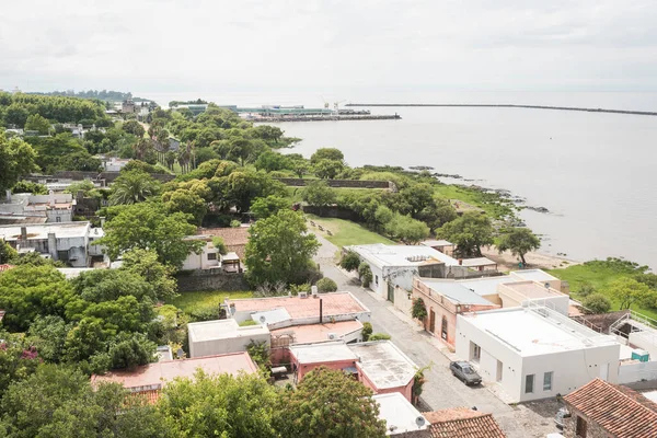 Colonia Del Sacramento Uruguay Jan 2019 Panoramic View City Plata — стокове фото