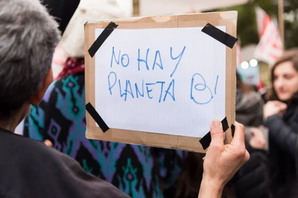 Caba Buenos Aires Argentina Srpna 2019 Podepsat Text Neexistuje Planeta — Stock fotografie