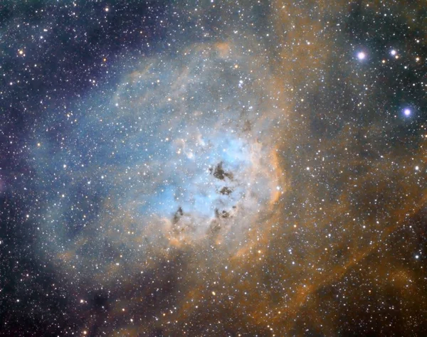 Grodyngel Ic410 Nebulosa Smalt Band Stockbild