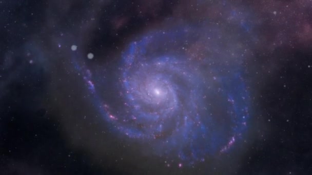 M101 Pinwheel Animação Galáxia — Vídeo de Stock