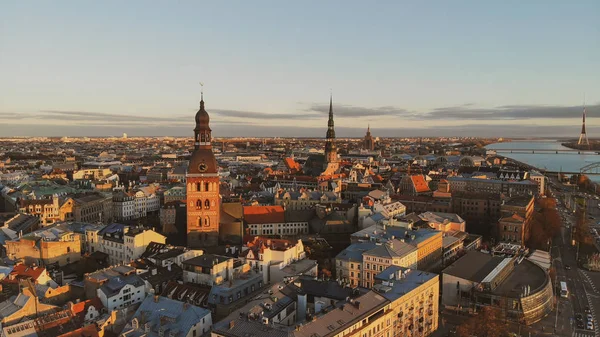 Uitzicht Oude Stad Van Riga — Stockfoto