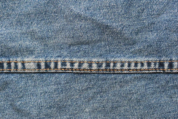 Denim Jeans的背景斜纹棉布牛仔裤的质地或斜纹棉布牛仔裤的背景 蓝色斜纹棉布图案 — 图库照片