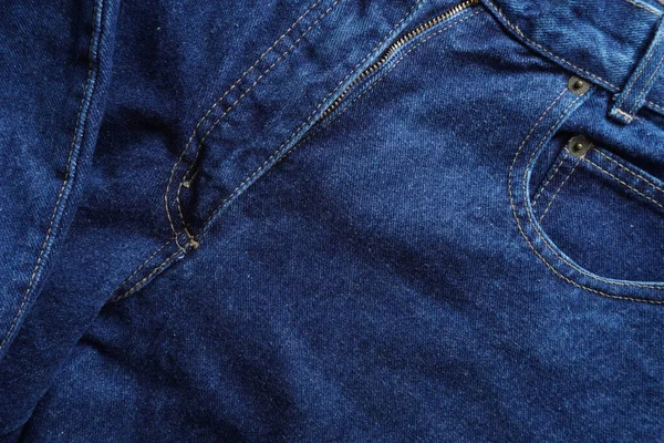 Denim Jeans Achtergrond Denim Jeans Textuur Denim Jeans Achtergrond Blauw — Stockfoto