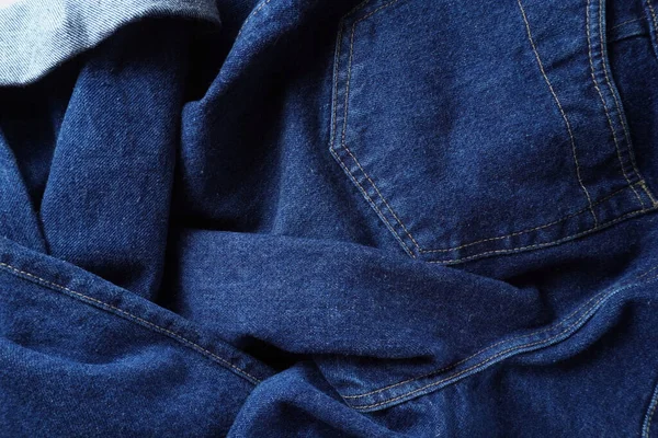 Denim Sfondo Jeans Jeans Denim Texture Jeans Denim Background Blue — Foto Stock