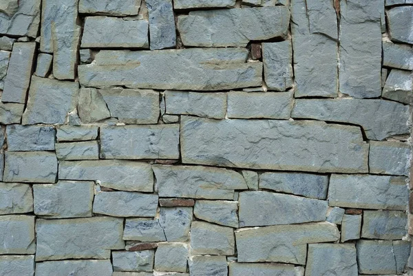 Stone Wall Texture Natural Grey Rocks Pattern Natural Stone Wall — Stock Photo, Image